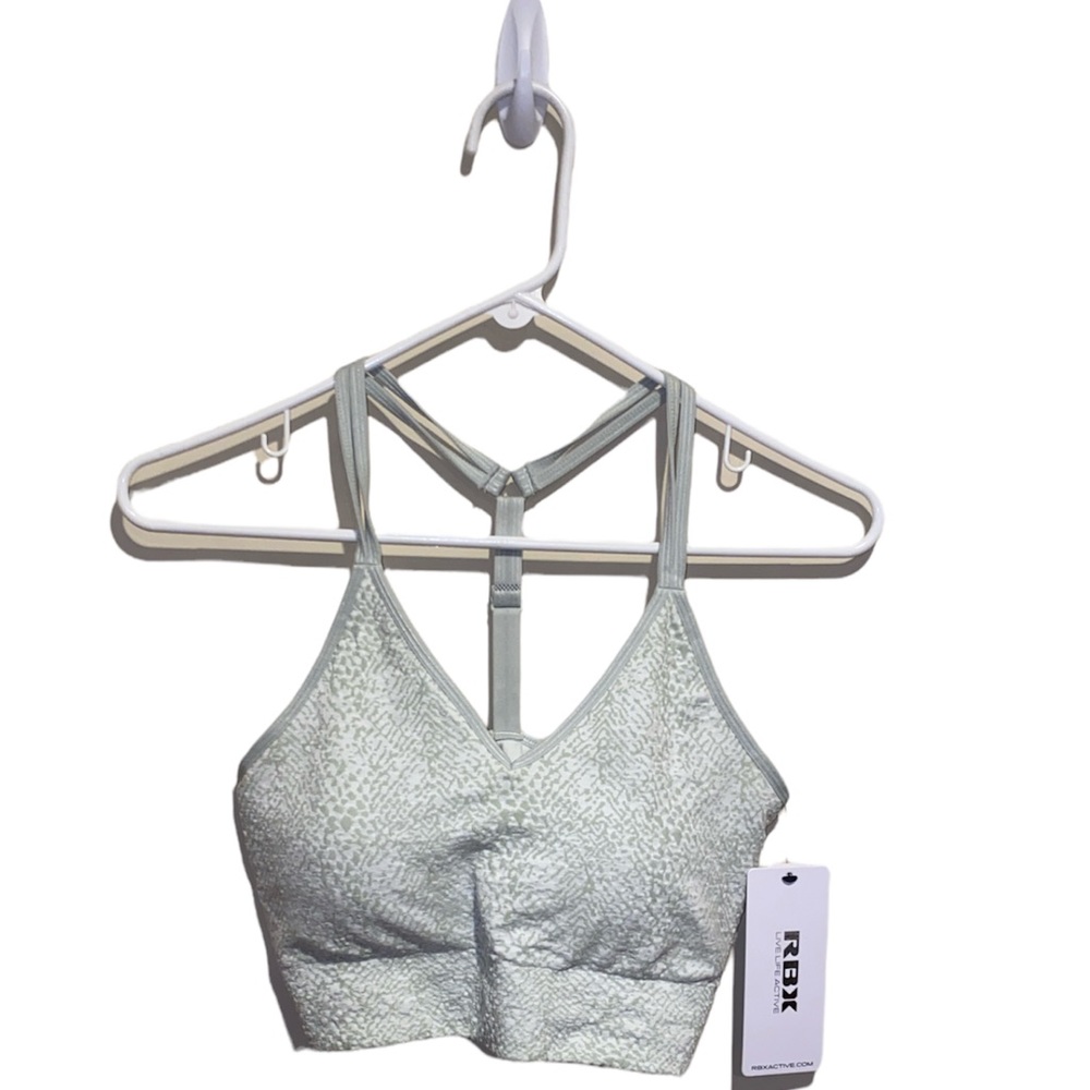 [RBX] Light Green Soft Sports Bra